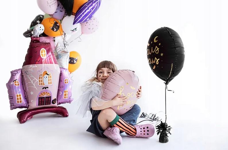 Balon Foliowy Hocus Pocus, 45 Cm, Różowy