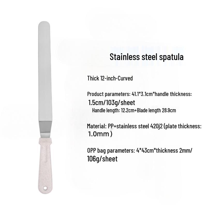 Wheat Straw Spatula & Cake Scraper Set