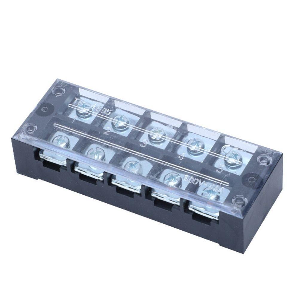 With Screws Strip Block Terminal Dual Row Cable Connector Electric Connector Strip  Electrical