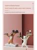 Creative Cat Sand Sculpture Tray: Cartoon Key Storage & Ornament for Living Room or Entrance, Perfect Housewarming Gift