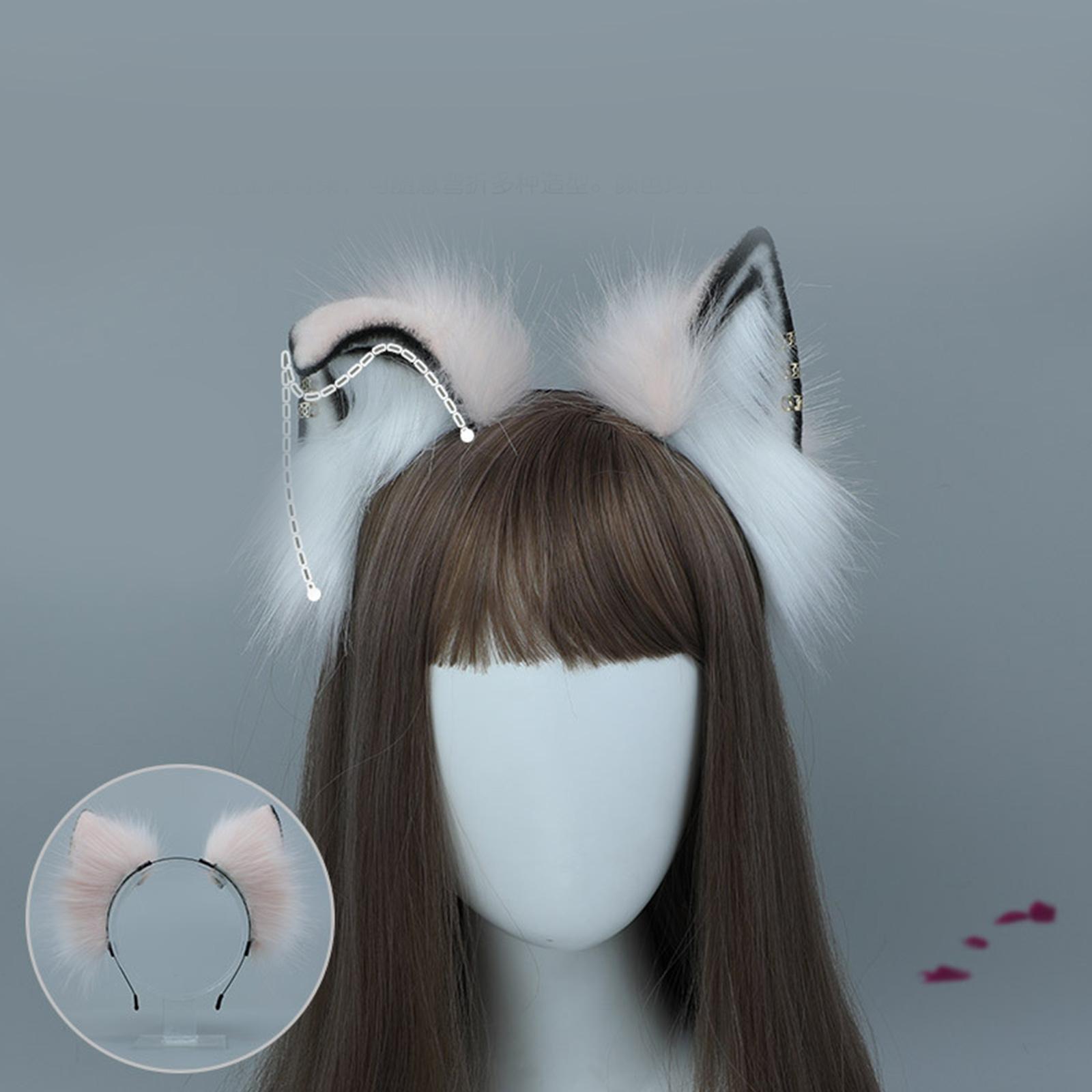Accessoires De Costume Animal – Bandeaux Oreilles (chat, Renard, Lémurien) Et Queue – Avec Ou Sans Jupe – Cosplay, Halloween, Mascarade – Taille Enfant Et Adulte