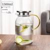 2025 Heat-Resistant Glass Kettle Set – Large Capacity Cold Water & Juice Jug