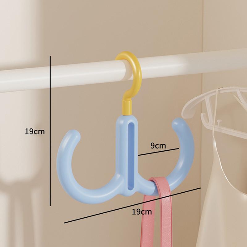 Новая многофункциональная вешалка для одежды Портативный дофаминовый крючок Стойка для демонстрации шарфов и галстуков Вращающиеся вешалки для шарфов для спальни 1330₽