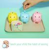 Colorful Piggy Bank Color Matching Toys Creative Toddler Coin-operated Toy  Home Decoration