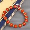 Natural Hetian Jade Spacer Bead Bracelet – Lake Green & White Jade Seed Beads for String Accessories
