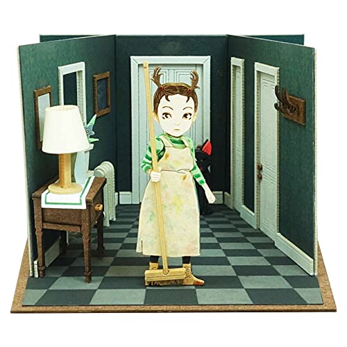 Sankei Studio Ghibli Мини-серия Улитка и Колдунья, Улитка и Томас Бумажное моделирование MP07-130