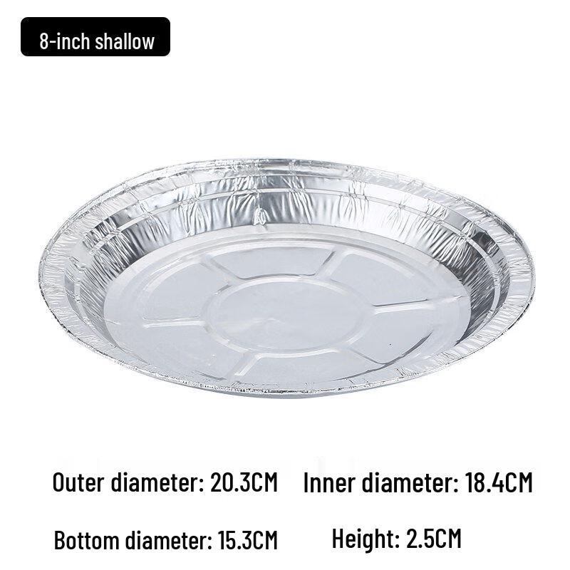 

Kashisong Aluminum Foil Baking & Grill Pans 8 inches