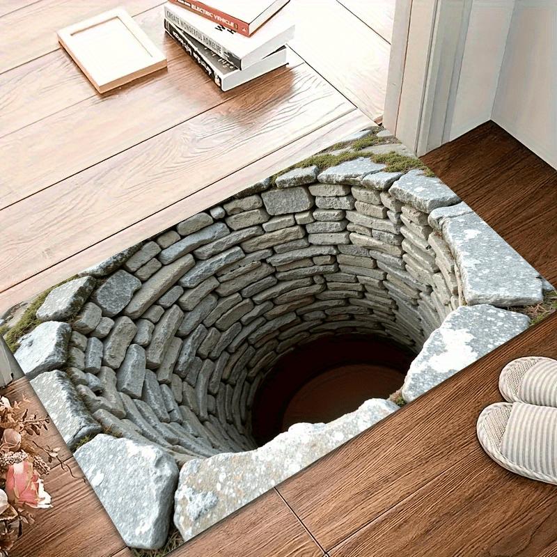 VIKAMA Horror Abyss 3D Carpet Indoor/Outdoor Bathroom Kitchen living room Floor Mat Bedroom Comfort Door Mat Home Decor