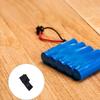 Musical Instrument Bass Battery Cover Holder Bag 9V Guitar Battery Bag Battery Pack Nylon Cloth Bag Easy to Use