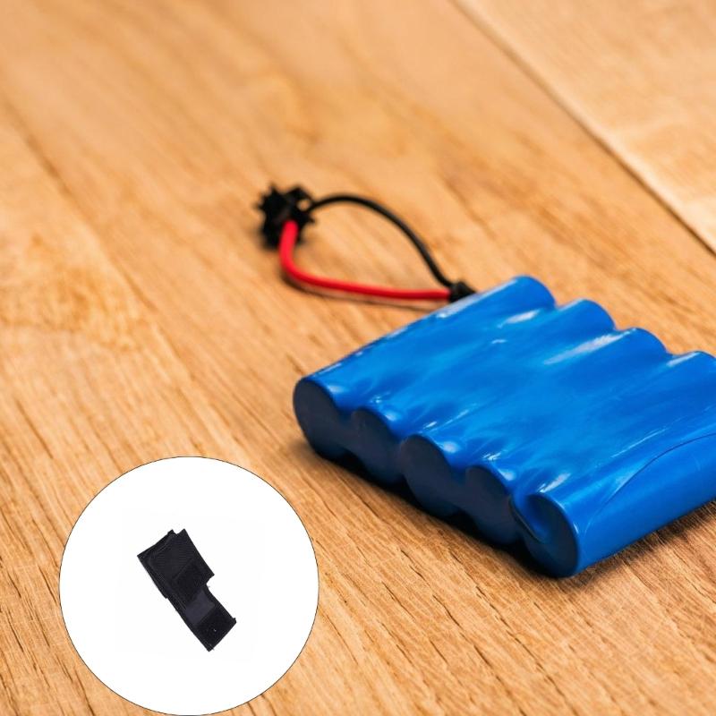 Musical Instrument Bass Battery Cover Holder Bag 9V Guitar Battery Bag Battery Pack Nylon Cloth Bag Easy to Use