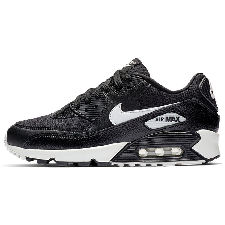 

Черные женские кроссовки Nike Air Max 90 Summit-Белый-Черный-Черный 325213-060