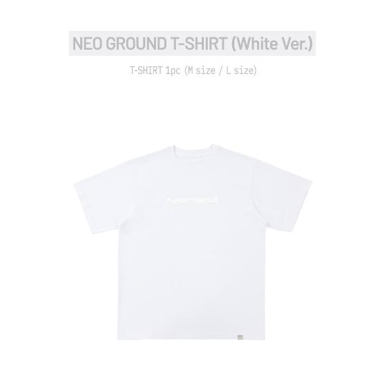 Предзаказ футболки NCT 2026 POP-UP NEO GROUND White M size