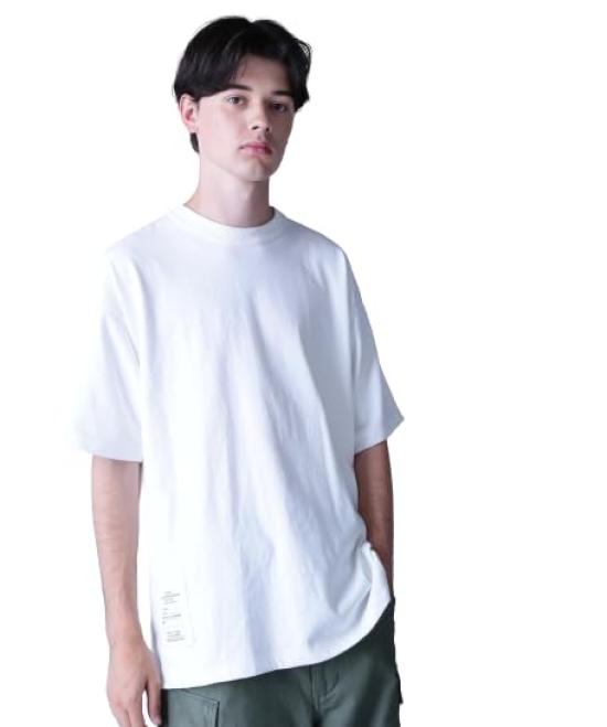 

AVIREX BASIC HEAVYWEIGHT S/S T-SHIRT Men s 2XL 030 white 783-3934014