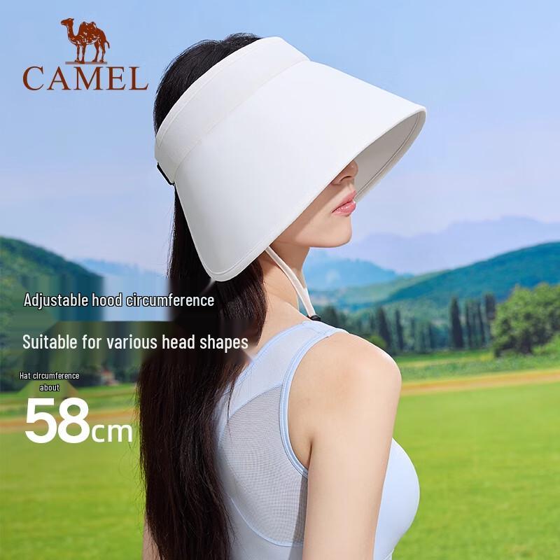 CAMEL Women's Large Brim UV Protection Sun Visor
