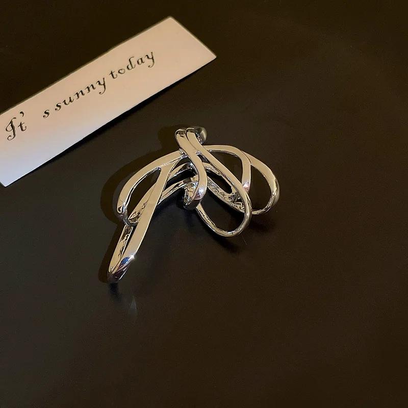 1PCS Women Korean Fashion Butterfly Ear Clip Jewelry Accessories Fake Piercing Aesthetic Statement Vintage Earrings