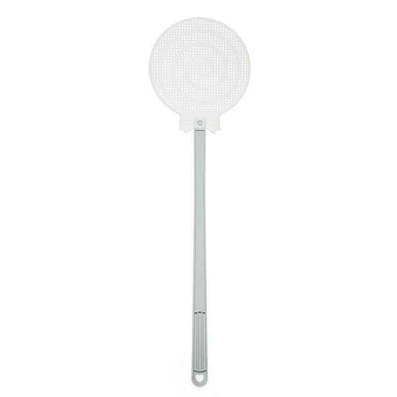 Fly swatter cute household simple cartoon large plastic long handle thick mosquito swatter plastic fly swatter