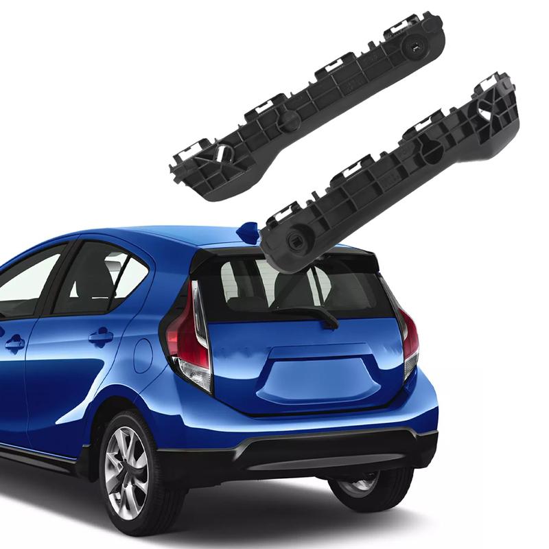 2PCS Car Rear Bumper Bracket Mounting Support Retainer 5257652160 for Toyota Prius C 2012 2013 2014 2015 2016 2017 2018