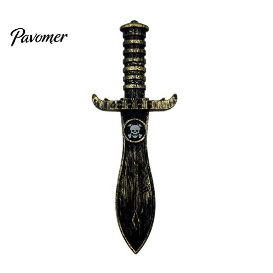 Realistic Plastic Weapon for Cosplay Halloween Fake Knife, Retro Pirate Prop, Role Play Costume Props Party, Stage Performance Lightweight Safe Toy