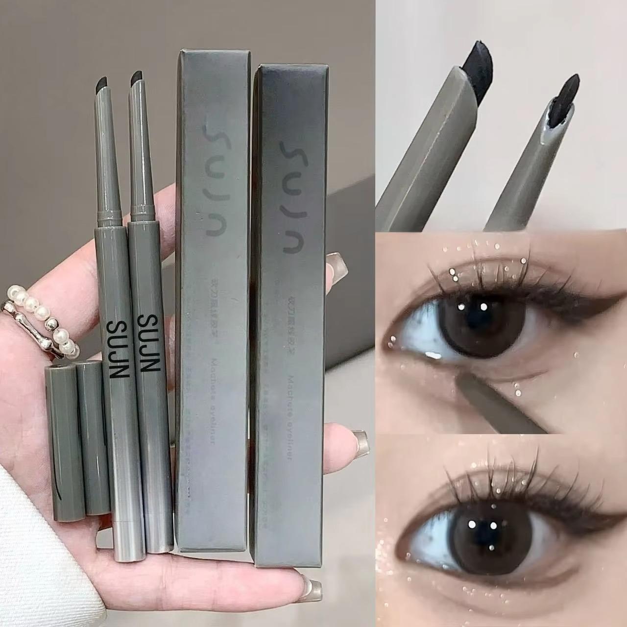 

Sexy Wine Red Silky Eye Liner Pencil Natural Matte Rose Red Lying Silkworm Eyeliner Waterproof Easy To Color Eye Makeup Cosmetic