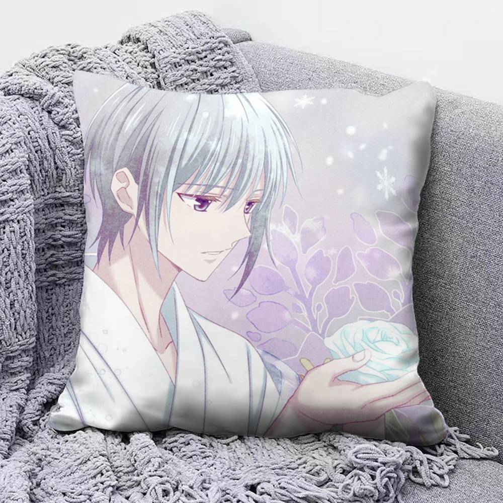 

Manga Fruits Basket Anime Home Sofa Cushion Covers and Aecorative Custom Pillow Covers 30x30 cm