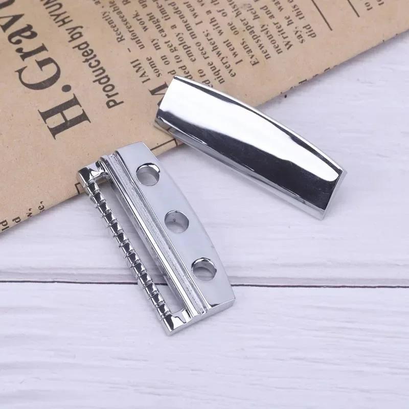 Yaqi Single Edge Chrome Color Safety Razor Head 1.20mm Blade Gap Lightweight Durability Easy Handling For A Comfortable Shaving