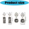 Acrylic Alloy Dangle Earrings Unique Artistics Portable for Fashion Women