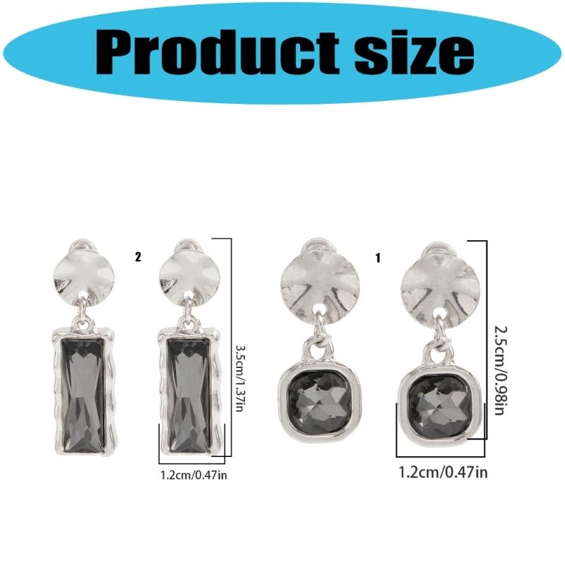 Acrylic Alloy Dangle Earrings Unique Artistics Portable for Fashion Women