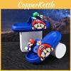 Comfortable Mario Cartoon Style Boys Sandals Soft Non-slip Eva Summer Footwear
