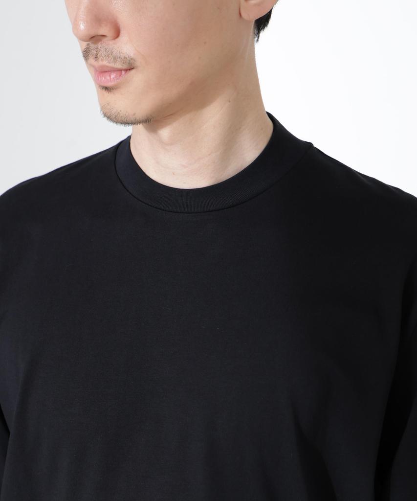 Nano Universe Jacket T (R) Crew Neck Long Sleeve Men's T-Shirt, Size L (130), Green (Product Code: 668-5123217)