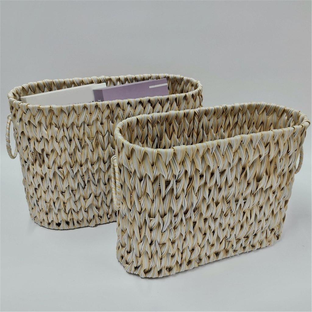 Wicker Toilet Paper Basket with Lid for Bathroom Storage Multipurpose Decorative Holder for Closet Elegant Styles
