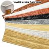 1PC New Adhesive Ceiling Decorative Strip Waterproof Wall Stickers Baseboard Wallpaper Home Decoration Wall Border Skirting