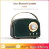 Retro Mini Portable Bluetooth Speaker for Women - Ideal Gift for Students