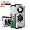 For Honor Magic8 Lite Case Honor X9D Cover X9D Phone Case Magsafe Magnetic Fold Holder Military Armor Camera Protection Cover