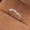 1pc Creative Willow Leaf Ring Fashion Tail Ring