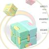 Hot Magic Puzzle Cube Anti Stress Relief Toys For Adults Infinite Flip Funny Cube Sensory Toys For Children Special Needs Gifts