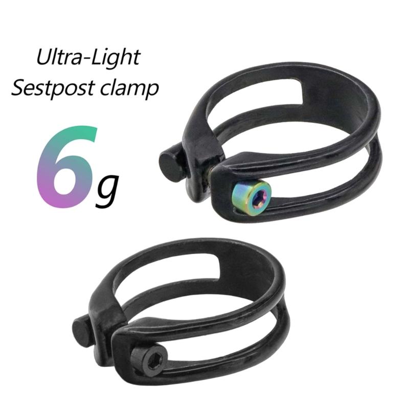 Saddles Clamp Bicycles Seats Tube Clip Bicycles Seats Post Clamps Carbon Fibers Cycling Seats Clamp Seats Post Clamps