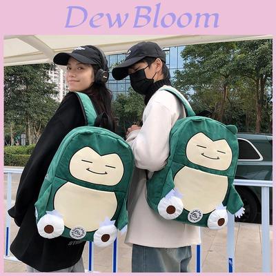 Sac à dos en peluche Pokmon Kabigon avec nylon respirant pour étudiants et usage quotidien