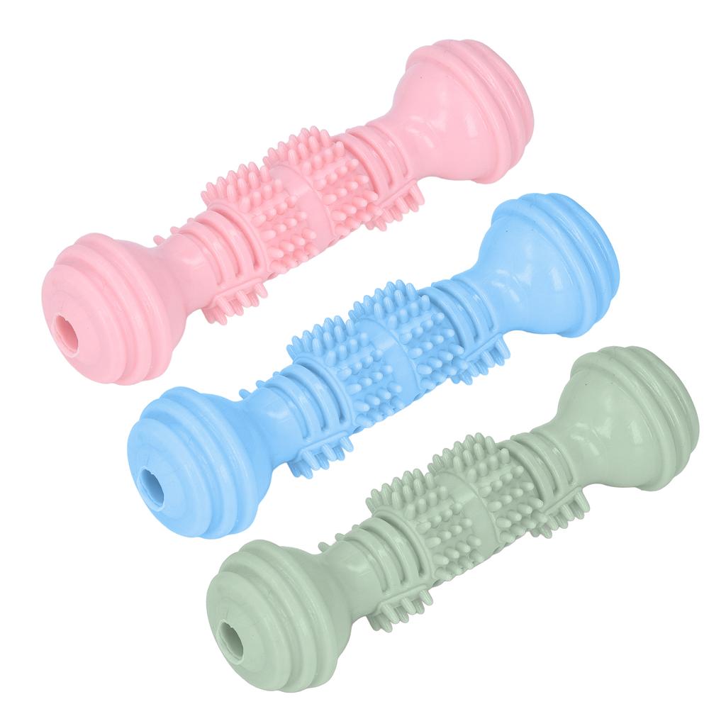 Dog Chew Toy Puppy Teething Toys Dumbbell Teeth Cleaning Interactive Dog Hew Toys Puppy Stuff Puppy Supplies For Small Dogs