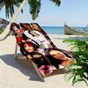 Selena Quintanilla Print Beach Towel, Large Soft Quick Dry Towel for Beach Camping Swimming