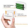 Motion Sensor Night Light,Battery Operated LED Closet Light,Stick-On Wireless Stair Step Lights,Hallway Bathroom Kitchen Cabinet