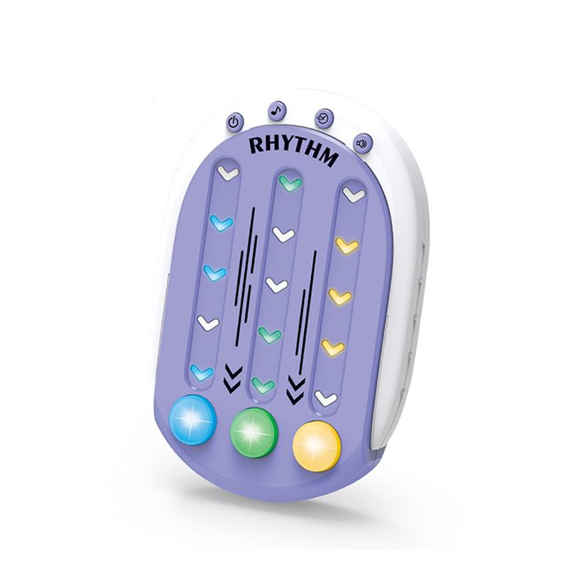 Music Rhythm Puzzle Game Electronic Machine Montessori Pockets Travel Toy Light Up Educationa Sensory Fast Push Table Game