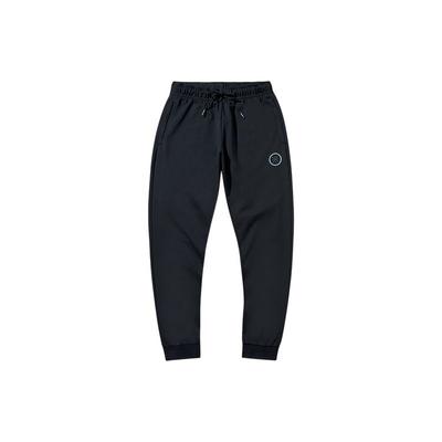 Wade Series Drawstring Pocket Knitted Sports Pants Men Bottoms Black AKLQ567-1