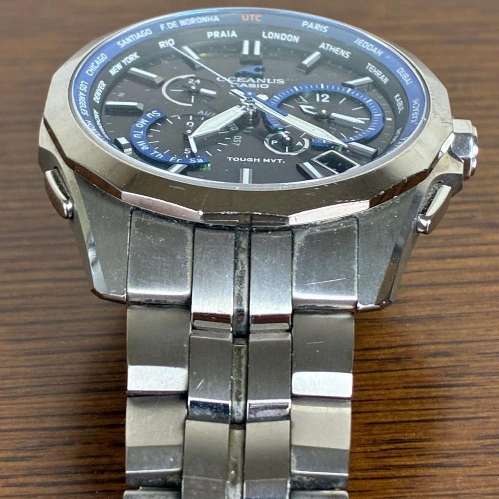 Used Beautiful condition Casio Oceanus Manta OCW-S2400, operation confirmed
