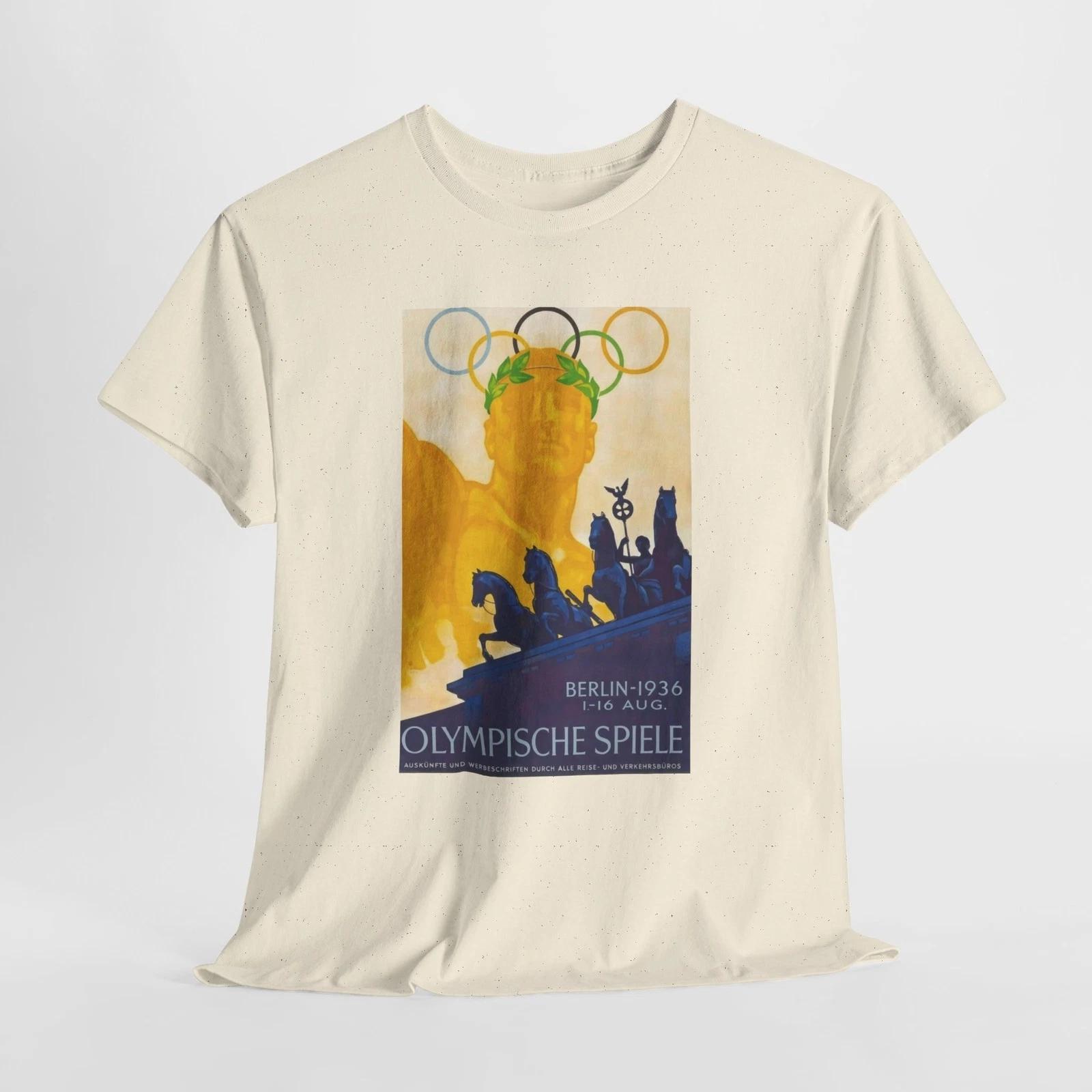 Vintage Olympische Spiele Berlin 1936 shirt, 1936 Berlin Olympic M