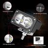 3 Inch Driving Lights 2Pcs 40W LED Pod Light Off Road Spot Light Bar Super Bright Work Flood Light Cube Combo LED Bumper Lights Fog Light For Truck