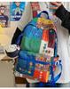 Backpack Canvas Patchwork 2025 Spring Summer Autumn Fashion Vintage Patchwork Backpack