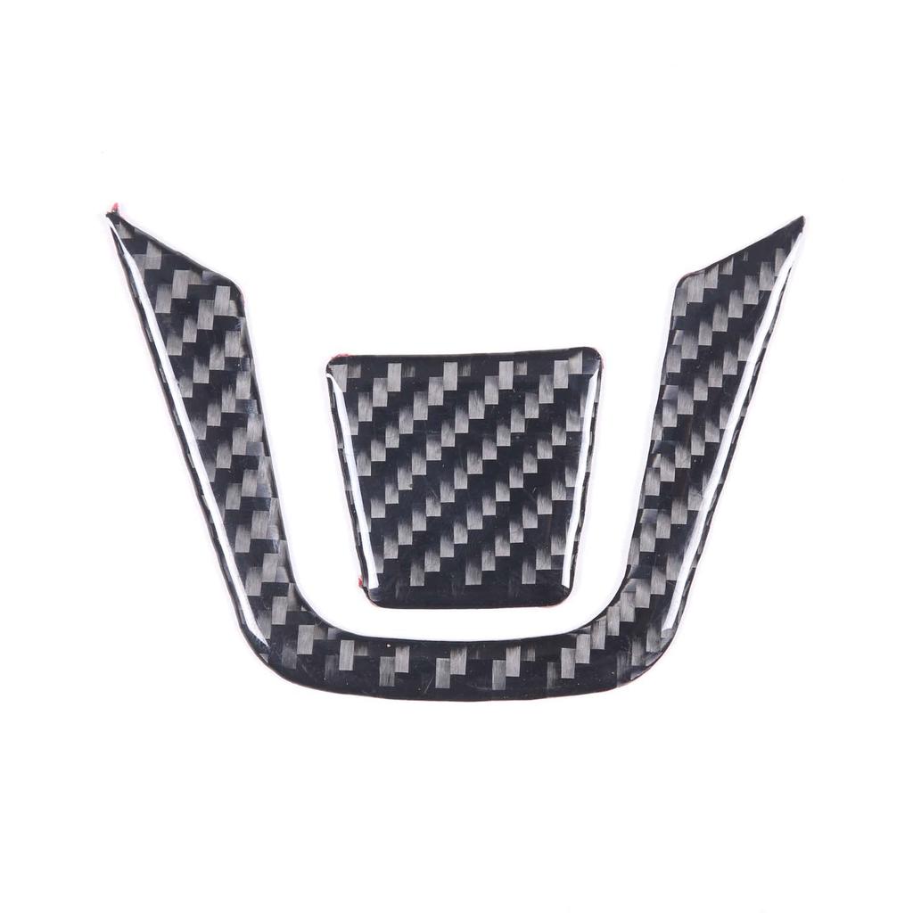 Hcilloend Untere Lenkradabdeckung aus Kohlefaser für Honda Lenkradrahmen Lenkradtastenrahmen Dekorative Lenkradinnenausstattung Custom