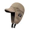 Outdoors Bomber Hat Thick Windproof Ushanka Fur Hat Warm Ski Russian Cap for Men Women