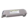 Gray ABS Car Right Sun Visor Sunshade (Driver Side)