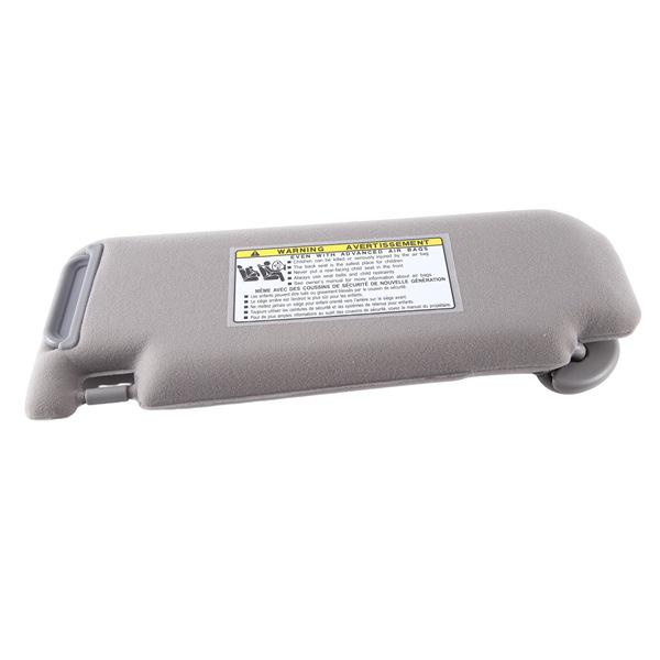 Gray ABS Car Right Sun Visor Sunshade (Driver Side) Regular